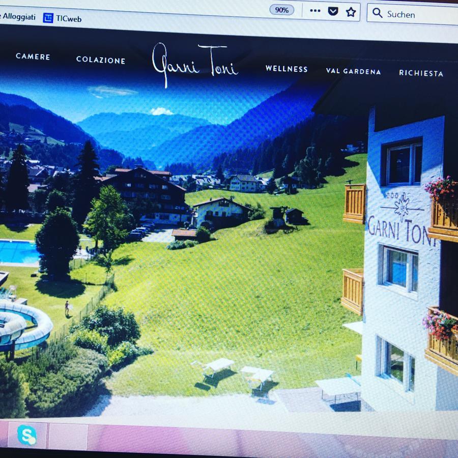 Garni Toni Hotell Ortisei Eksteriør bilde